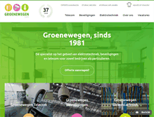 Tablet Screenshot of groenewegendelft.nl